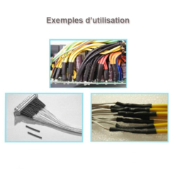 Funecobikes 127 Tubes Thermorétractables Pour L'étanchéité Des Fils électriques Sur Vélo -Sonnettes et klaxons pour vélo Soldes 127 tubes thermoretractables pour l etancheite des fils electriques sur velo 2