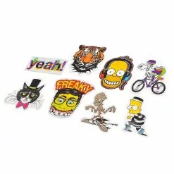 Vélo Original 25 Stickers Originaux Pour Vélo -Sonnettes et klaxons pour vélo Soldes 25 stickers originaux pour velo 4