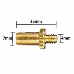 Vélo Original Adaptateur D'extension De Valve Presta Vers Valve Dunlop -Sonnettes et klaxons pour vélo Soldes adaptateur d extension de valve presta vers valve dunlop 2