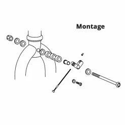 Trail-Gator Adaptateur Trailgator Pour Frein Cantilever Sur Vélo Enfant -Sonnettes et klaxons pour vélo Soldes adaptateur trailgator pour frein cantilever sur velo enfant 3