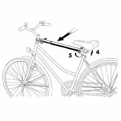 Maxxus Adaptateur Transport Pour Vélo De Femmes -Sonnettes et klaxons pour vélo Soldes adaptateur transport pour velo de femmes 3