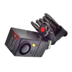 Point Antivol Spirale Avec Alarme Sirène Security Plus -Sonnettes et klaxons pour vélo Soldes antivol spirale avec alarme sirene security plus 2