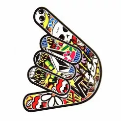 Vélo Original Autocollant MAIN COOL Pour La Décoration Vélo