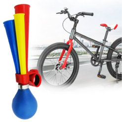 Vélo Original Avertisseur Coloré Pour Vélo En Forme De Trompe Trois Cornes -Sonnettes et klaxons pour vélo Soldes avertisseur colore pour velo en forme de trompe trois cornes 4