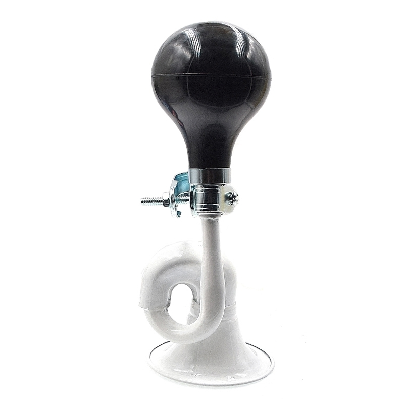 Funecobikes Avertisseur Sonore De Vélo Poire En Forme De Trompette - Blanc 2 Funecobikes Avertisseur Sonore De Vélo Poire En Forme De Trompette - Blanc – Image 2