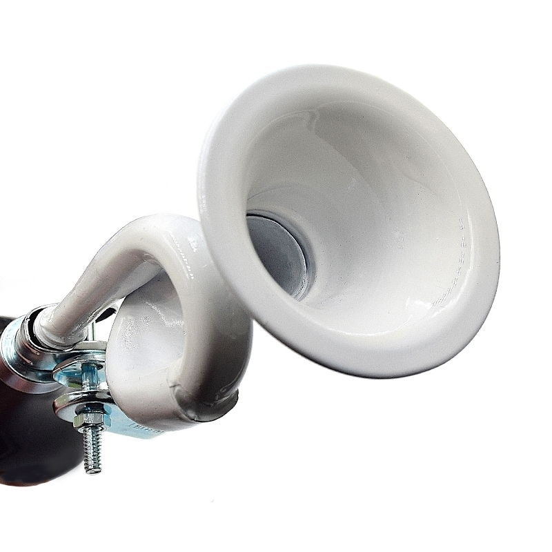 Funecobikes Avertisseur Sonore De Vélo Poire En Forme De Trompette - Blanc 3 Funecobikes Avertisseur Sonore De Vélo Poire En Forme De Trompette - Blanc – Image 3