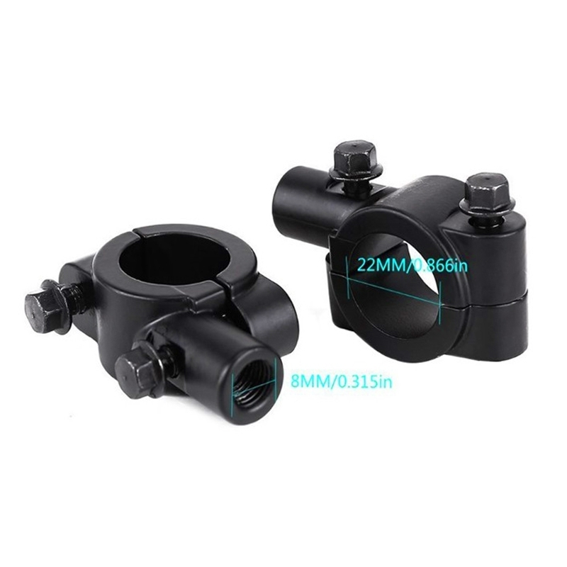 Funecobikes Bague De Fixation En Aluminium Pour Rétroviseur Vélo 3 Funecobikes Bague De Fixation En Aluminium Pour Rétroviseur Vélo – Image 3