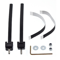 Bandes De Serrage Sur Haubans Pour Antivol De Cadre - Abus -Sonnettes et klaxons pour vélo Soldes bandes de serrage sur haubans pour antivol de cadre abus 3