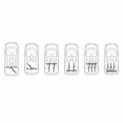 PERUZZO Barre De Fixation Pour Vélo Dans Le Coffre - GENOVA -Sonnettes et klaxons pour vélo Soldes barre de fixation pour velo dans le coffre genova 2