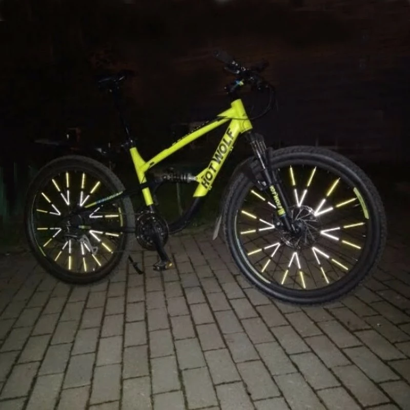 Vélo Original Barrettes Réfléchissantes Colorés Pour Rayons De Vélo 4 Vélo Original Barrettes Réfléchissantes Colorés Pour Rayons De Vélo – Image 4