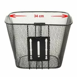 Basil Bremen Panier Avant Fixe 22 Litres Pour Vélo -Sonnettes et klaxons pour vélo Soldes basil bremen panier avant fixe 22 litres pour velo 2