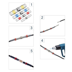 Vélo Original Boite De Connecteur Auto-Soudeur Étanche - Gaines Thermorétractables 8 Vélo Original Boite De Connecteur Auto-Soudeur Étanche - Gaines Thermorétractables -Sonnettes et klaxons pour vélo Soldes boite de connecteur auto soudeur etanche gaines thermoretractables 1 3