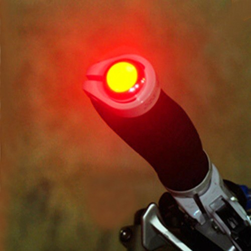 Messingschlager Bouchons Lumineux Pour Guidon De Vélo La Paire 2 Messingschlager Bouchons Lumineux Pour Guidon De Vélo La Paire – Image 2