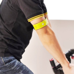 Maxxus Brassard De Sécurité Avec LEDs Clignotant Pour Vélo Ou Jogging -Sonnettes et klaxons pour vélo Soldes brassard de securite avec leds clignotant pour velo ou jogging 3