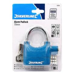 Silverline Cadenas à Alarme 110 DB Pour La Protection Vélo -Sonnettes et klaxons pour vélo Soldes cadenas a alarme 110 db pour la protection velo 3