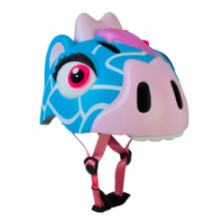 Casque Vélo Enfant Girafe Bleue Crazy Safety