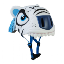 Casque Vélo Enfant Tigre Blanc Crazy Safety