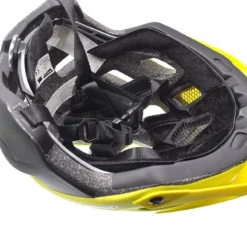 Casque VTT POLISPORT E3 Jaune Fluo - Noir Mat - Tailles M Ou L -Sonnettes et klaxons pour vélo Soldes casque vtt polisport e3 jaune fluo noir mat tailles m ou l 2