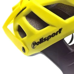 Casque VTT POLISPORT E3 Jaune Fluo - Noir Mat - Tailles M Ou L -Sonnettes et klaxons pour vélo Soldes casque vtt polisport e3 jaune fluo noir mat tailles m ou l 5