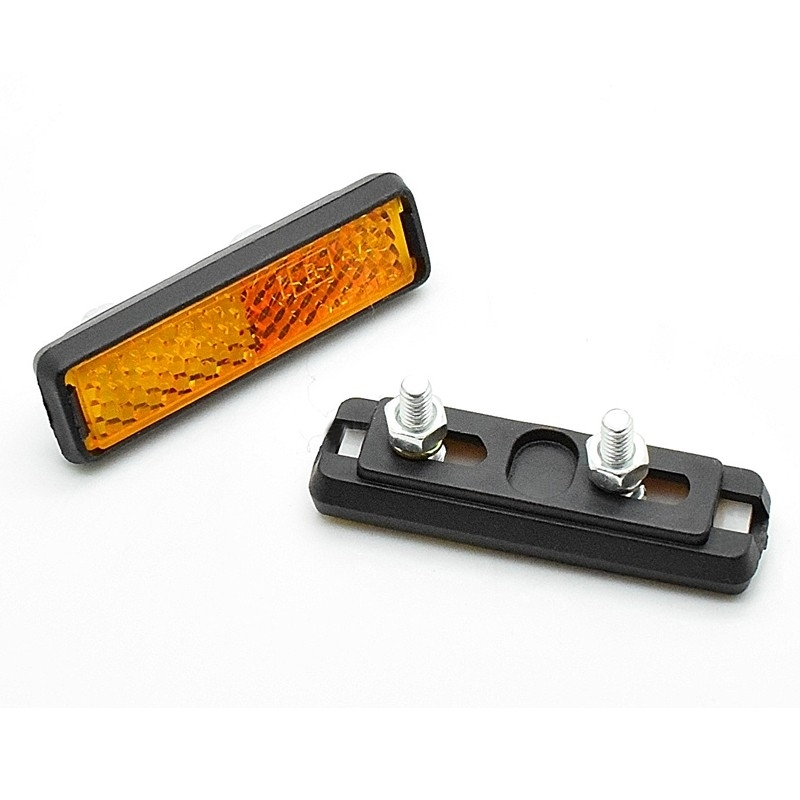 Messingschlager Catadioptres à Boulonner Pour Pédales (2 Pièces) 1 Messingschlager Catadioptres à Boulonner Pour Pédales (2 Pièces)