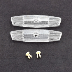 Funecobikes Catadioptres Blanc Pour Roue De Vélo