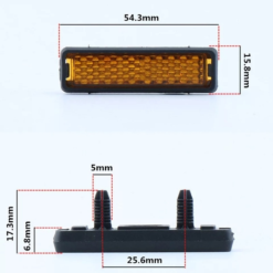 Maxxus Catadioptres Pour Pédales (2 Pièces) -Sonnettes et klaxons pour vélo Soldes catadioptres pour pedales 2 pieces 4
