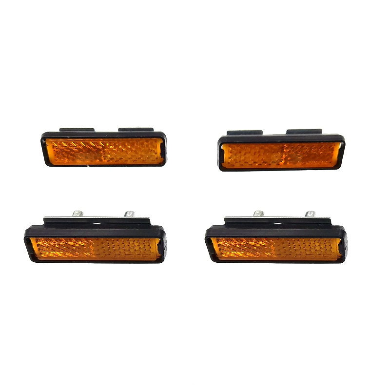 Messingschlager Catadioptres Pour Pédales Vélo Les 2 Paires 3 Messingschlager Catadioptres Pour Pédales Vélo Les 2 Paires – Image 3