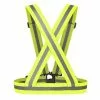 WOWOW Ceinture Jaune Réfléchissante Réglable Pour Piéton Ou Cycliste