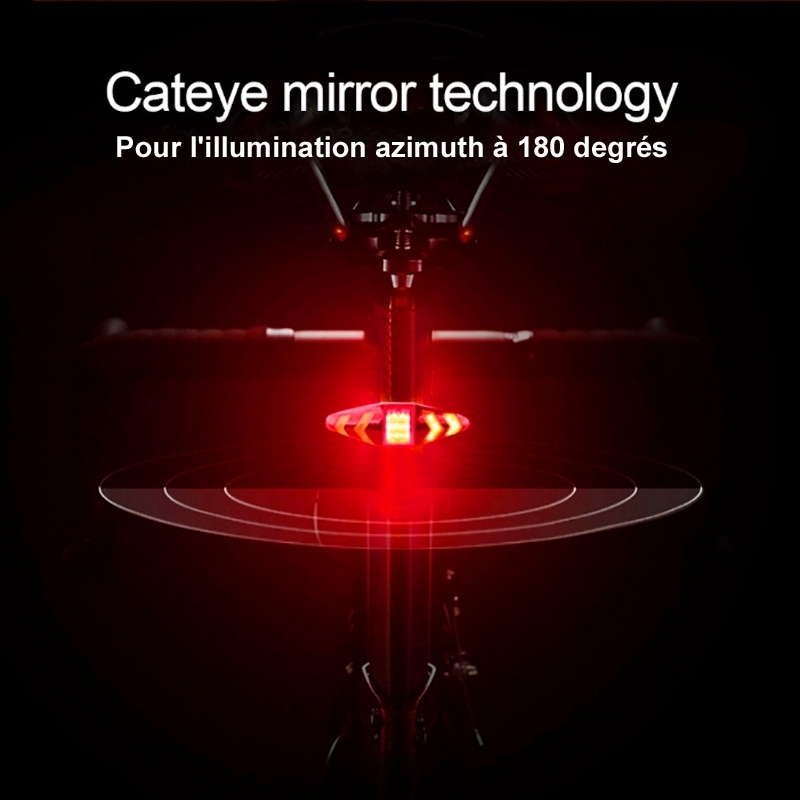 Vélo Original Clignotant De Vélo Pour Indiquer Son Changement De Direction 2 Vélo Original Clignotant De Vélo Pour Indiquer Son Changement De Direction – Image 2