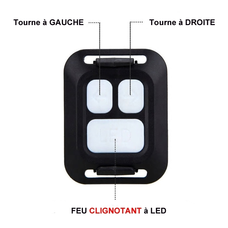 Vélo Original Clignotant De Vélo Pour Indiquer Son Changement De Direction 4 Vélo Original Clignotant De Vélo Pour Indiquer Son Changement De Direction – Image 4
