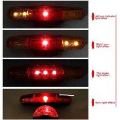 Vélo Original Clignotant Feu Stop Pour Vélo Avec Avertisseur Sonore