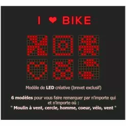 Funecobikes Clignotant Pour Vélo Avec Capteur Automatique Et Double Laser -Sonnettes et klaxons pour vélo Soldes clignotant pour velo avec capteur automatique et double laser 3