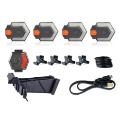 Vélo Original Clignotants De Vélo Avant Et Arrière -Sonnettes et klaxons pour vélo Soldes clignotants de velo avant et arriere 2