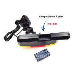 Messingschlager Clignotants Et Feu Stop Pour Vélo -Sonnettes et klaxons pour vélo Soldes clignotants et feu stop pour velo 4
