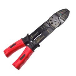 Silverline Coffret à Sertir Avec Pince à Dénuder Pour électricité Vélo -Sonnettes et klaxons pour vélo Soldes coffret a sertir avec pince a denuder pour electricite velo 3