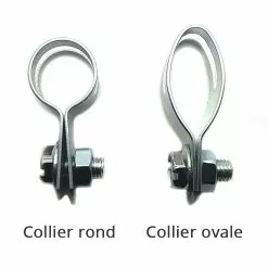 Point Collier Cadre Vélo Multi-usages Rétropédalage Et Porte-bagages -Sonnettes et klaxons pour vélo Soldes collier cadre velo multi usages retropedalage et porte bagages 3