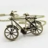 Funecobikes Collier Long Avec Pendentif Vélo Pour Femme