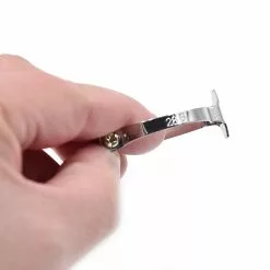 Dia-Compe Collier Passe Gaine Inox Type Simplex Vélo 28,6mm Fixie Single Speed -Sonnettes et klaxons pour vélo Soldes collier passe gaine inox type simplex velo 286mm fixie single speed 2