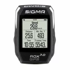 Compteur Sigma Rox 7.0 GPS Noir -Sonnettes et klaxons pour vélo Soldes compteur sigma rox 70 gps noir 3