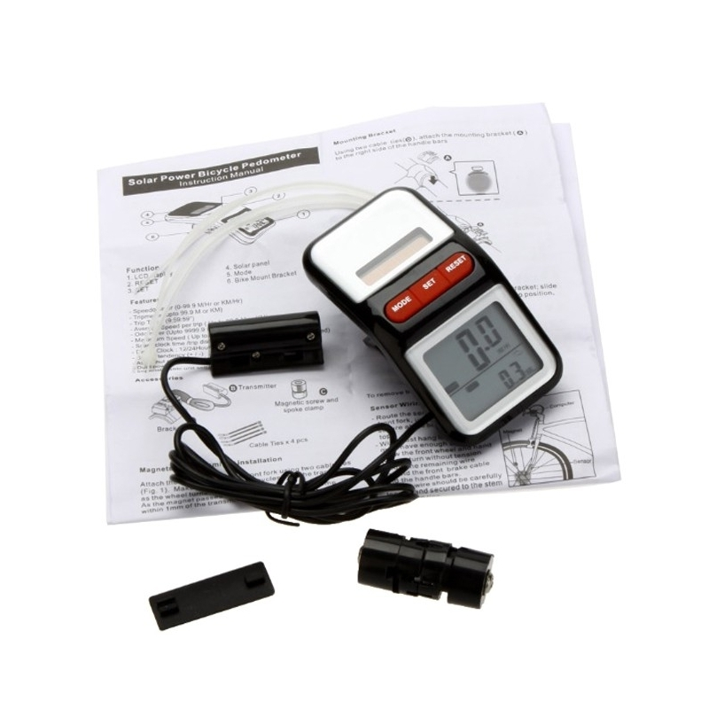 Funecobikes Compteur Vélo Multifonctions Avec Panneau Solaire 2 Funecobikes Compteur Vélo Multifonctions Avec Panneau Solaire – Image 2