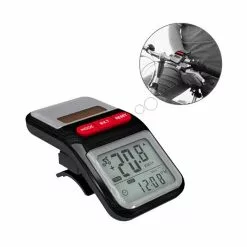Funecobikes Compteur Vélo Multifonctions Avec Panneau Solaire