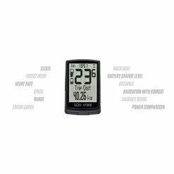 Compteur Vélo Sans Fil GPS SIGMA EOX VIEW 1300 Noir -Sonnettes et klaxons pour vélo Soldes compteur velo sans fil gps sigma eox view 1300 noir 4
