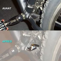 Vélo Original Contre Plaque Avec Vis Pour Béquille Centrale De Vélo -Sonnettes et klaxons pour vélo Soldes contre plaque avec vis pour bequille centrale de velo 4