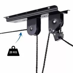 Maxxus Corde De Rechange Pour Lève Vélo Au Plafond -Sonnettes et klaxons pour vélo Soldes corde de rechange pour leve velo au plafond 2