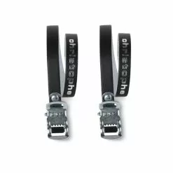 ZEFAL Courroies Cuir Noir Pour Cale Pieds De Vélo - La Paire