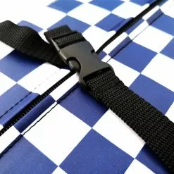 Coussin à Carreaux Bleu Et Blanc Hooodie Big Pour Porte Bagage De Vélo -Sonnettes et klaxons pour vélo Soldes coussin a carreaux bleu et blanc hooodie big pour porte bagage de velo 1