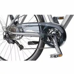 AXA Couvre Chaîne Scope II 38 Fumé/noir -Sonnettes et klaxons pour vélo Soldes couvre chaine scope ii 38 fume noir 2