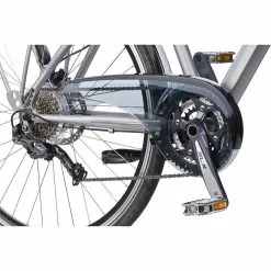 AXA Couvre Chaîne Vélo Scope II 48 Dents Fumé/noir -Sonnettes et klaxons pour vélo Soldes couvre chaine velo scope ii 48 dents fume noir 2