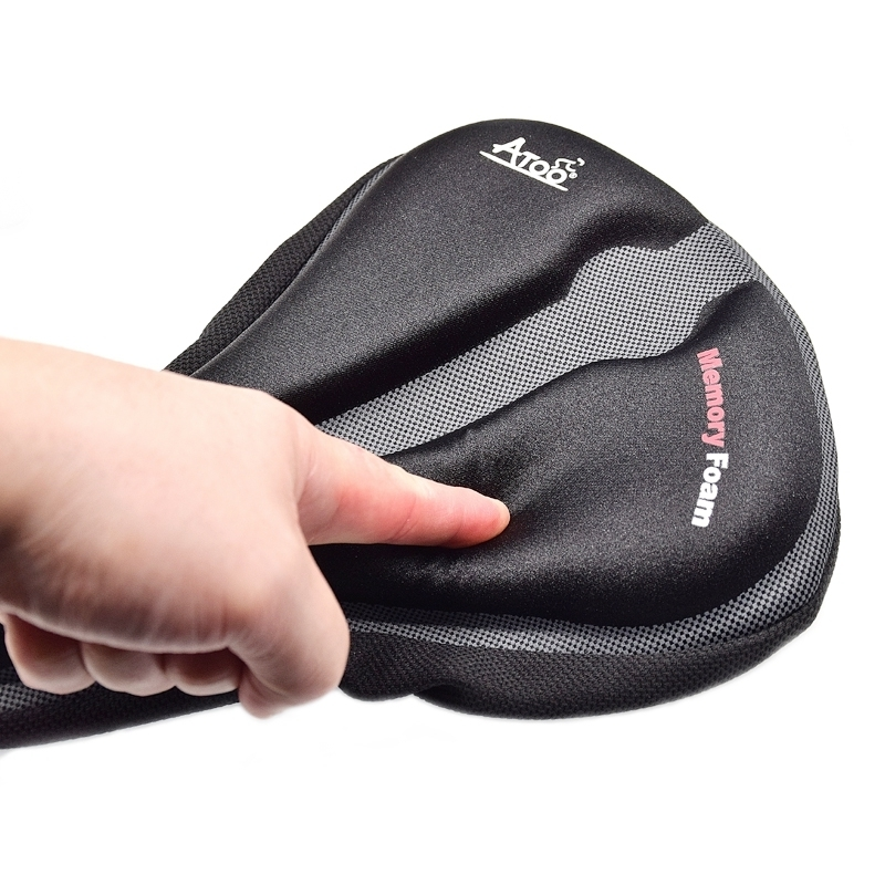 Funecobikes Couvre Selle Large à Mémoire De Forme Pour Vélo 2 Funecobikes Couvre Selle Large à Mémoire De Forme Pour Vélo – Image 2