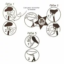 Couvre Selle Pour Vélo Enfant BikeCap 7 Couvre Selle Pour Vélo Enfant BikeCap -Sonnettes et klaxons pour vélo Soldes couvre selle pour velo enfant bikecap 2